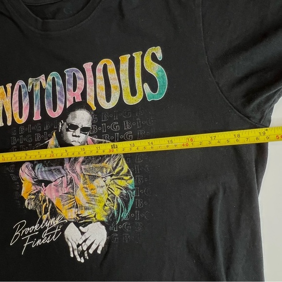 The Notorious B.I.G. Brooklyn's Finest T Shirt Size M~Black~Graphic~Rapper - Picture 3 of 5